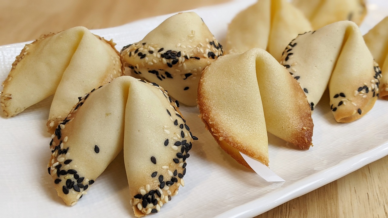 Biscuits au sésame (Chine) : Recette de Biscuits au sésame (Chine)